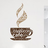 Wall Decal Expressions, cafe latte kitchen wall decal