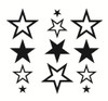 Shapes Stars Wall Decal