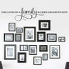 Wall Quotes, Wall Lettering - The Love of a Family Wall Quote
