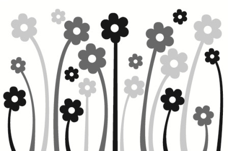 Flower Wall Decals Floral Wall Stickers