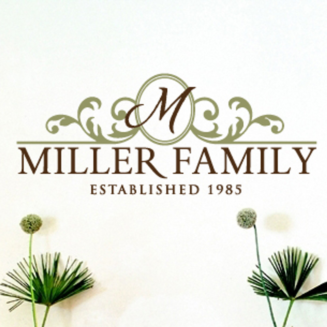 Monogram 18 Wall Decal