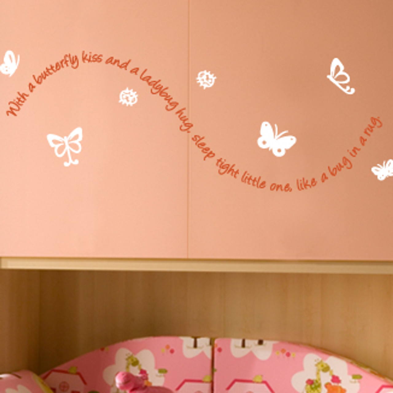 Ladybug Kiss Wall Decal Decalmywall Com
