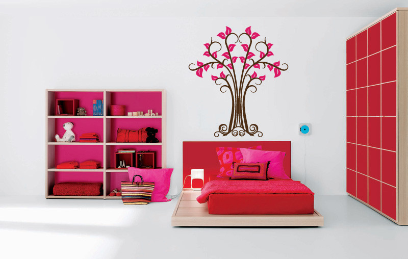 Wrought Iron Tree Wall Decal