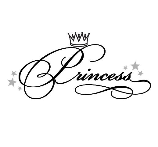 Princess Wall Decal 2