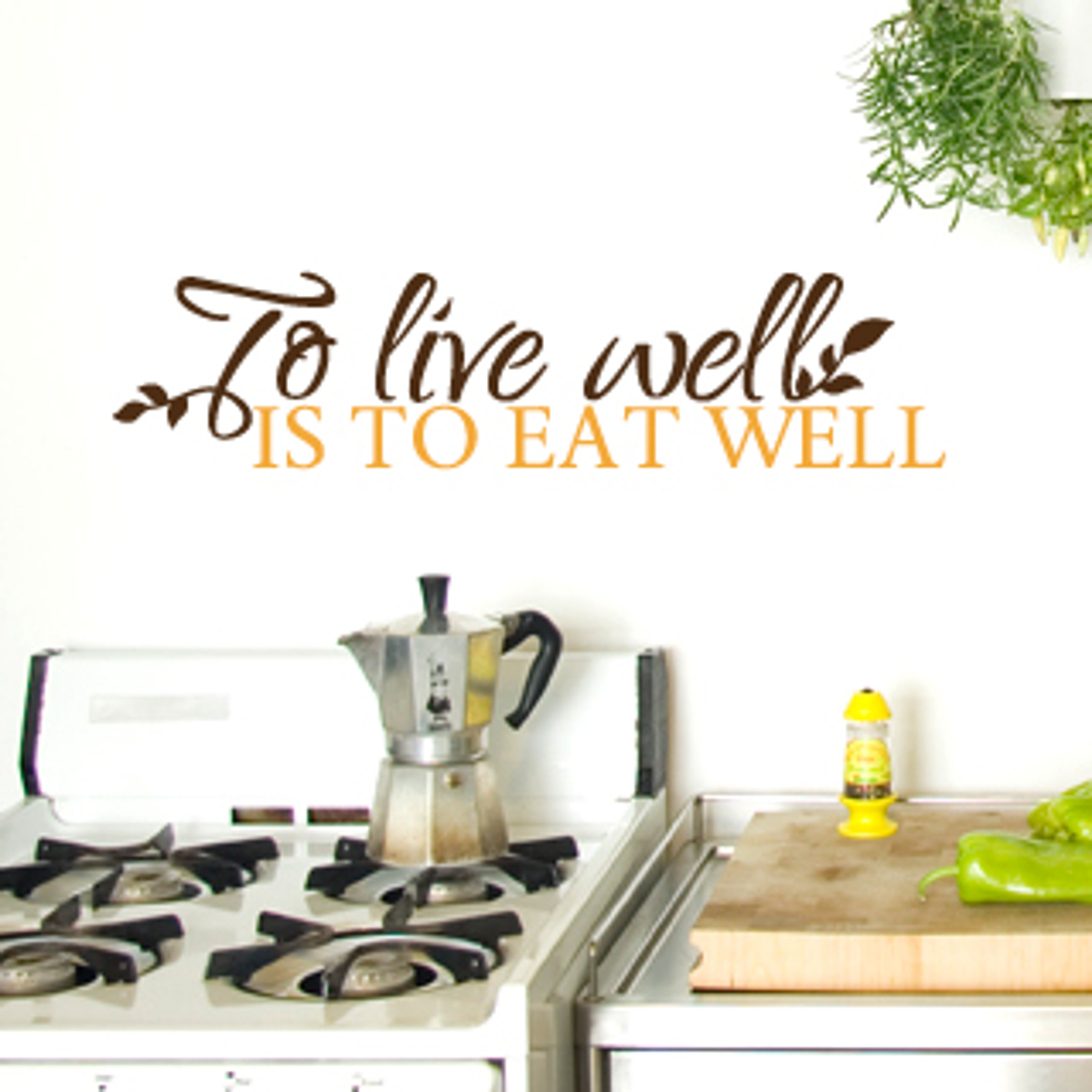 Kitchen Wall Decal DecalMyWall Com   E052wall Quote Decal Thumb  97814.1330648273 