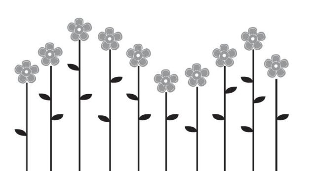 Flower Wall Decals Floral Wall Stickers