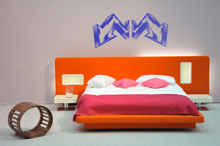 Headboard Wall Decals Bedrooms Wall Decals