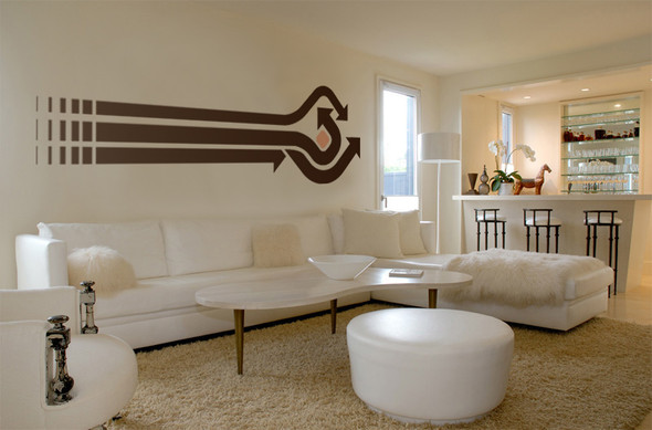 Arrows 3 Wall Decal Arrows 3 Wall Decal