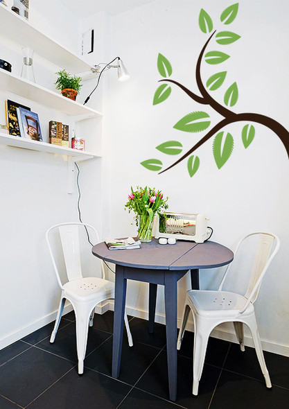 Wind-Blown Tree Wall Decals