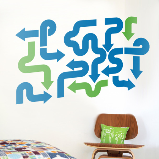 Urban Arrows Wall Decals