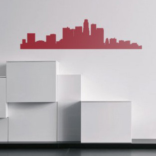 City Wall Decals Skyline Wall Decals