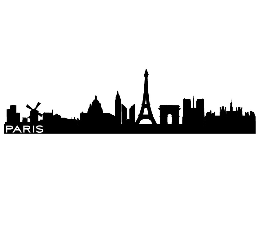 Paris Wall Decal 2