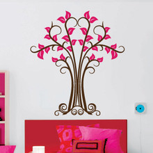Wrought Iron Tree Wall Decal T003