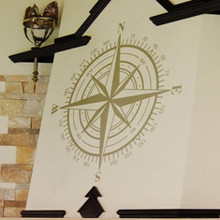 Compass Wall Decal D014