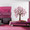 tree wall decal, curly cherry blossom tree