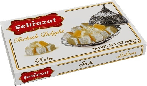 SEHRAZAT TURKISH DELIGHT PLAIN 400GR