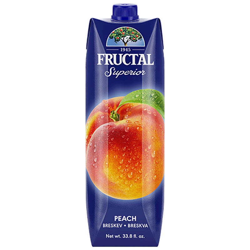 FRUCTAL PEACH SUPERIOR NECTAR 1L