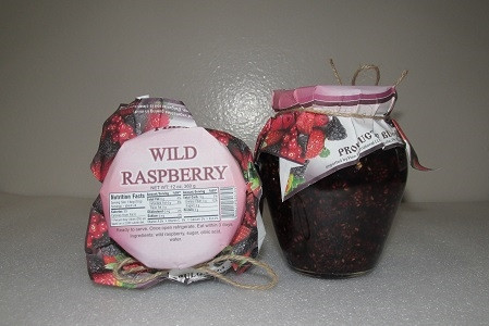 Natural Jam Wild Raspberry 360g - Pirinfoods