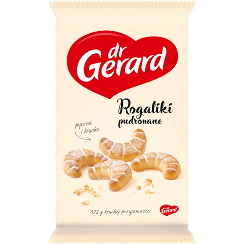 "DR GERARD" COOKIES ROGALIK IN POWDERED SUGAR 172GR