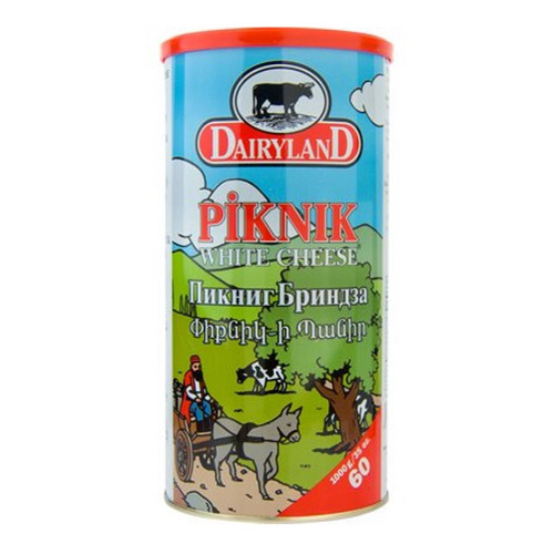 Dairyland Piknik White Cheese Tin 1kg