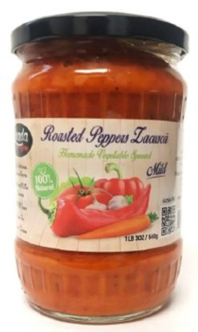 Livada Mild Roasted Peppers Zacusca 540g