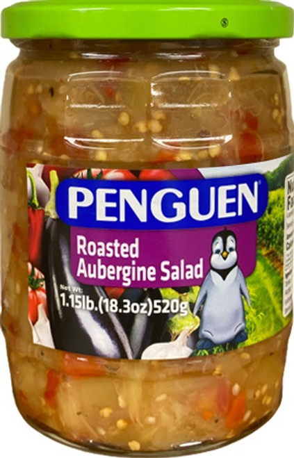 PENGUEN ROASTED EGGPLANT SALAT w/RED PEPPER (aubergine) 520GR