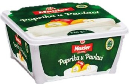 Makler Komers Paprika U Pavlaci Peppers in Cream Cheese 330g
