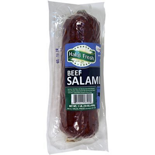 Halal Fresh Beef Salami 1Lb