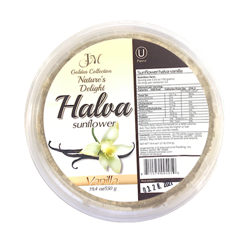 GOLDEN COLLECTION Classic Halva Vanilla Flavor 550 g