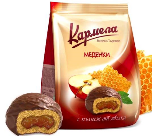 Karmela Honey Cake w apple 160g