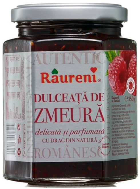 RAURENI RASPBERRY Preserve 350g