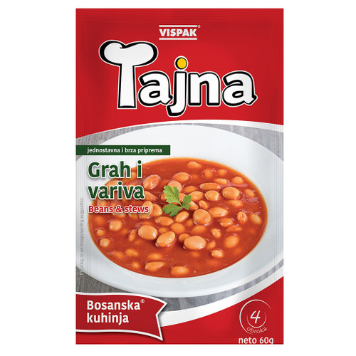 Vispak Tajna Grah Bean Soup & Stew 60g