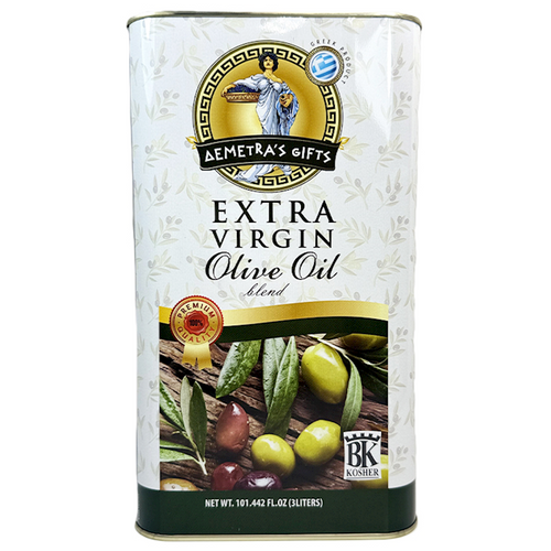 DEMETRA'S Extra Virgin OLIVE Oil TIN 3L