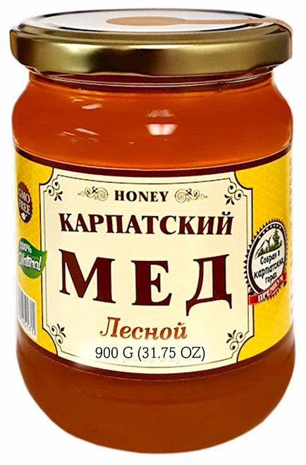 Carpathian Forest Liquid Raw Honey 900g