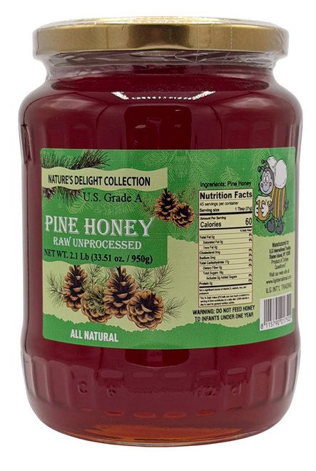 NATURE'S DELIGHT HONEY PINE RAW 950GR