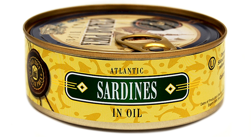 OLD RIGA Kosher Atlantic Sardines in Oil E/O 240g