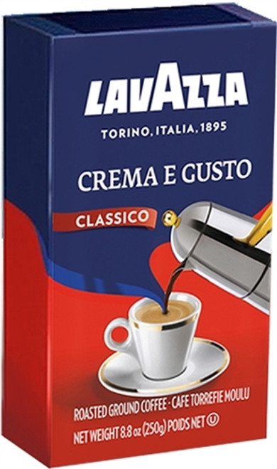 Lavazza Crema E Gusto Ground Coffee  8.8oz/250g