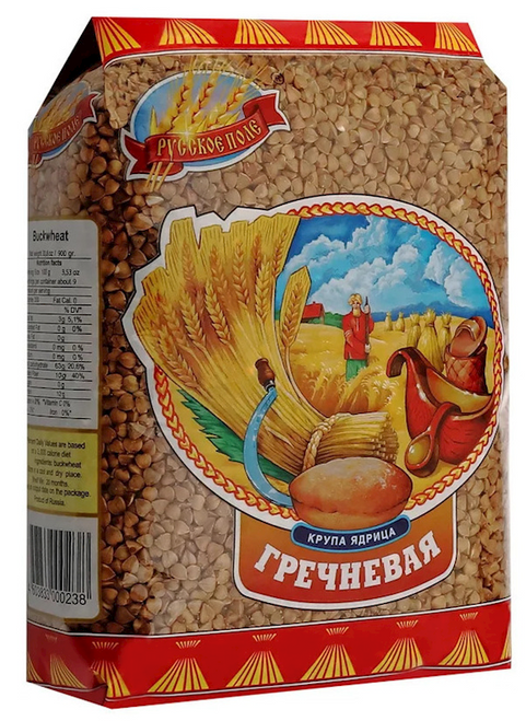 Russkoye Pole Buckwheat Groats, 31.75 oz/ 900 g