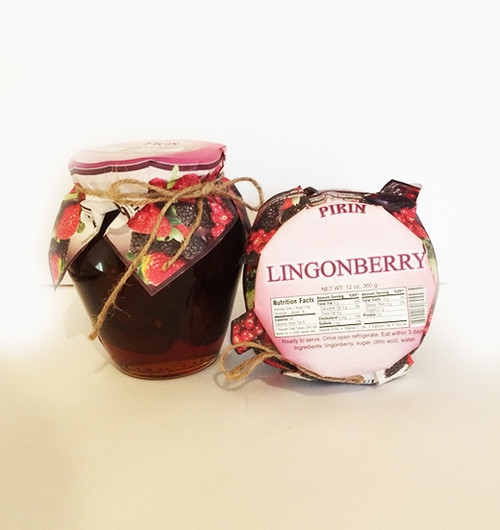 Natural Jam Lingonberry 360g