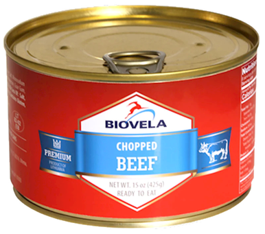 Biovela Chopped Beef 425g