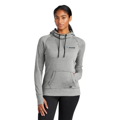 Ladies New Era Tri-Blend Fleece Pullover Hoodie