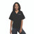 Acumed Black V-Neck Scrub Tunic