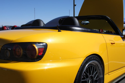 Honda S2000 2.5in Shorty Antenna Powder Coated Black