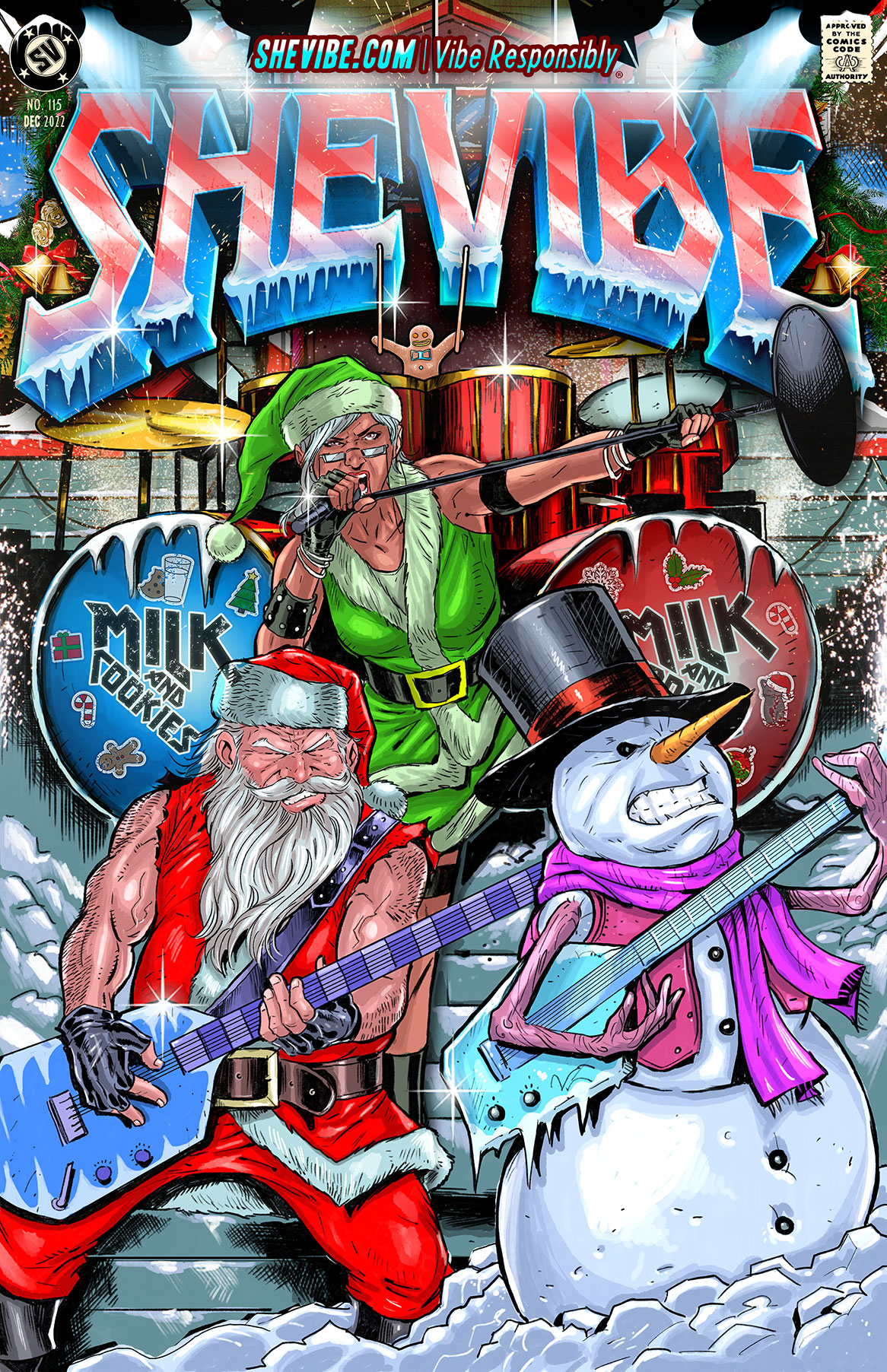 SheVibe Presents - Live From The North Pole! Milk & Cookies Rock Your Stockings Off!