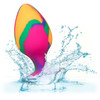 Cheeky Tie-Dye Silicone Butt Plug Large By CalExotics
