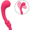 Pretty Little Wands Curvy Rechargeable Silicone Flexible Vibrator By CalExotics - Pink