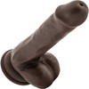 Dr. Skin Dr. Daniel 6 Inch Silicone Suction Cup Dildo by Blush - Chocolate