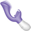 The Come Hither G-Kiss Butterfly Silicone Rechargeable Rabbit Vibrator By The Rabbit Company - Purple