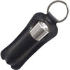 PowerBullet First Class Rechargeable Mini Bullet Vibrator With Crystal Button & Key Chain Pouch - Silver