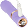 Pillow Talk Flirty Special Edition Silicone Waterproof Rechargeable Mini Vibrator - Purple & Rose Gold